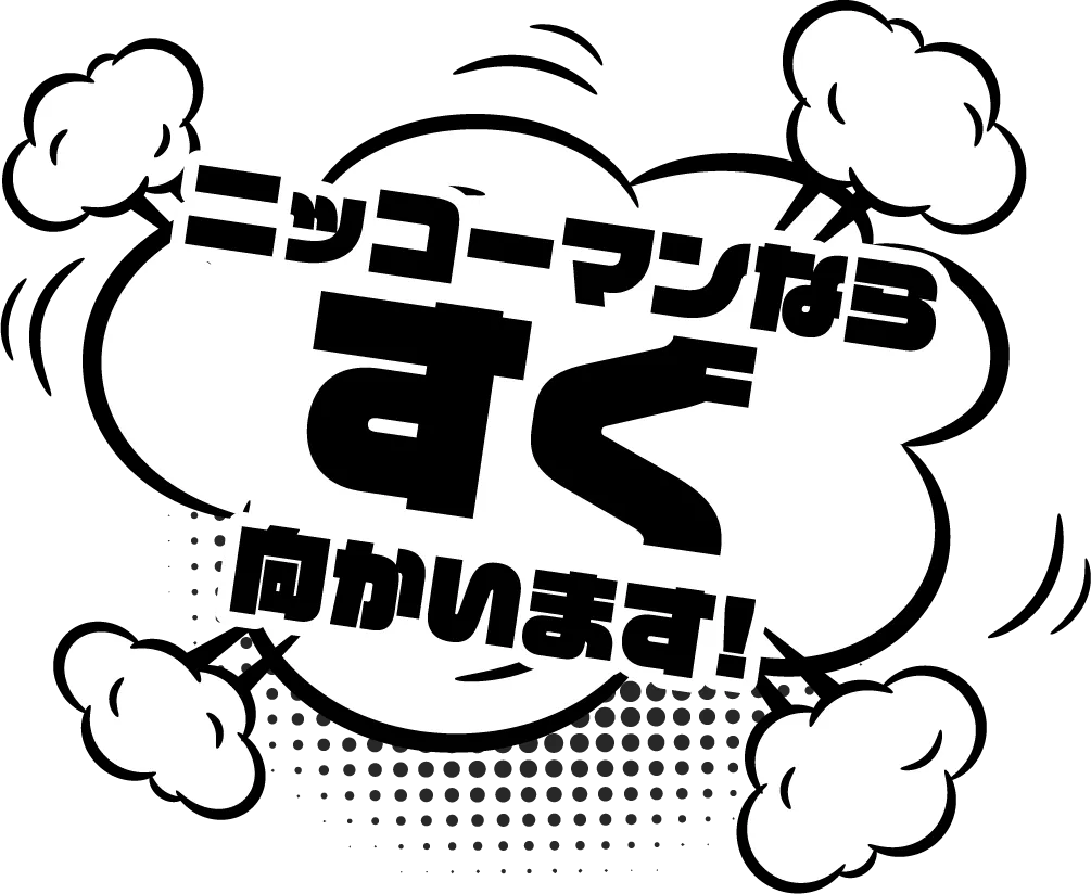 ニッコーならすぐ向かいます